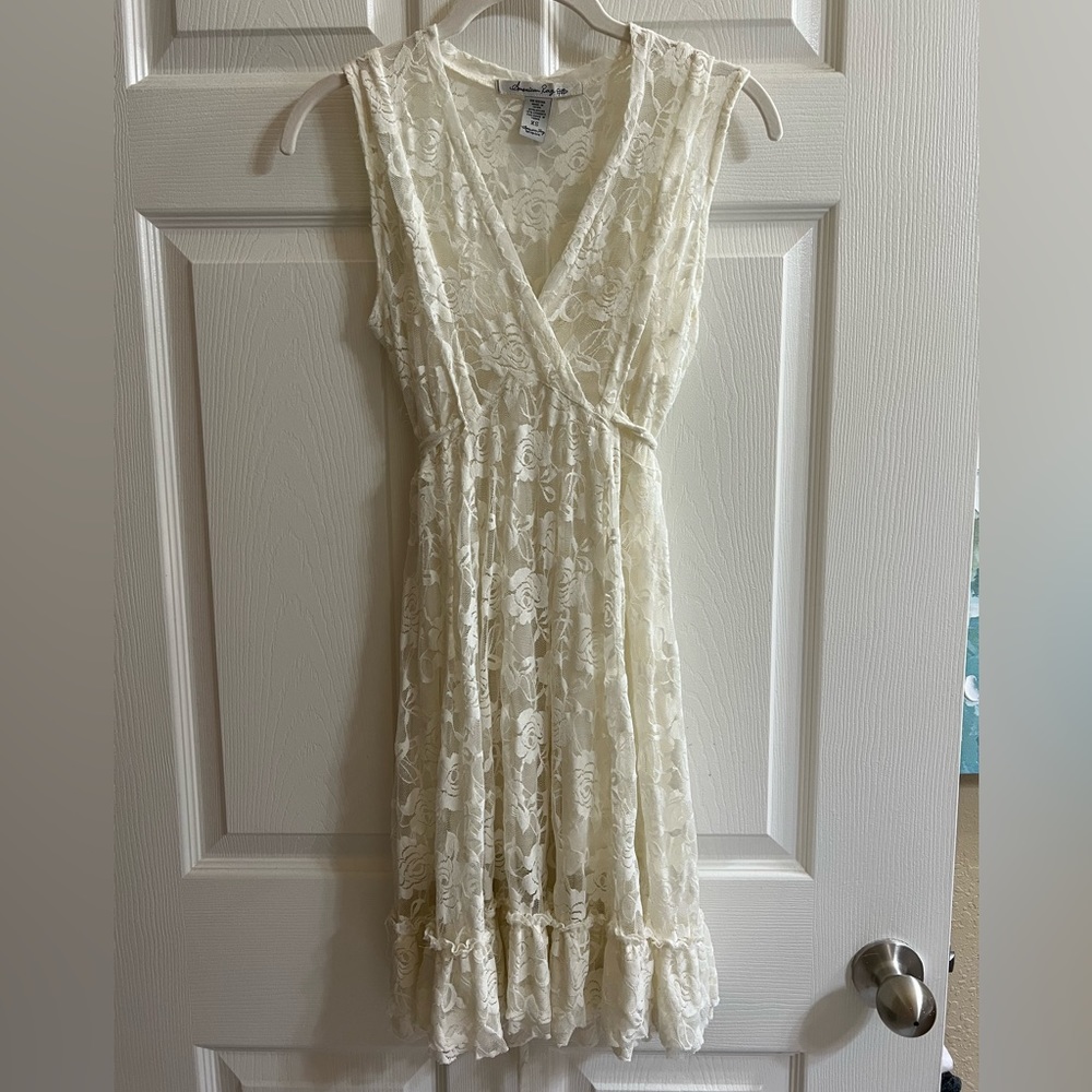 American Rag cream Lace Dress